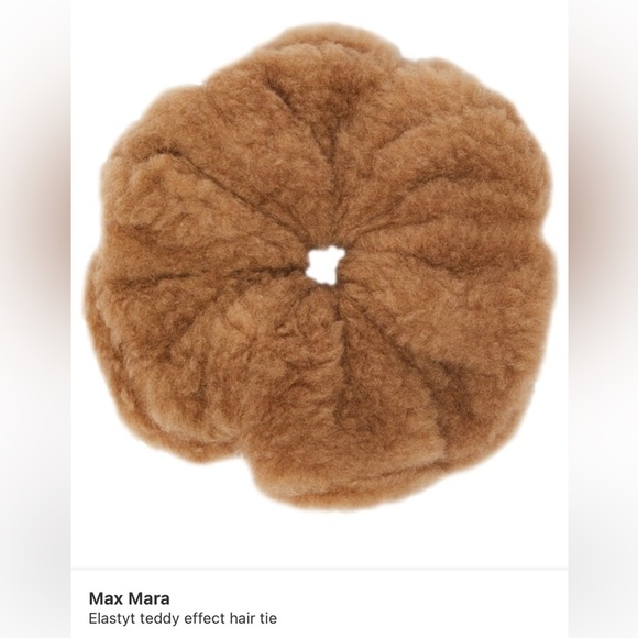 MaxMara label-cut Scrunch Made of Camel wool&Silk Blend Fall/Winter - Picture 3 of 11